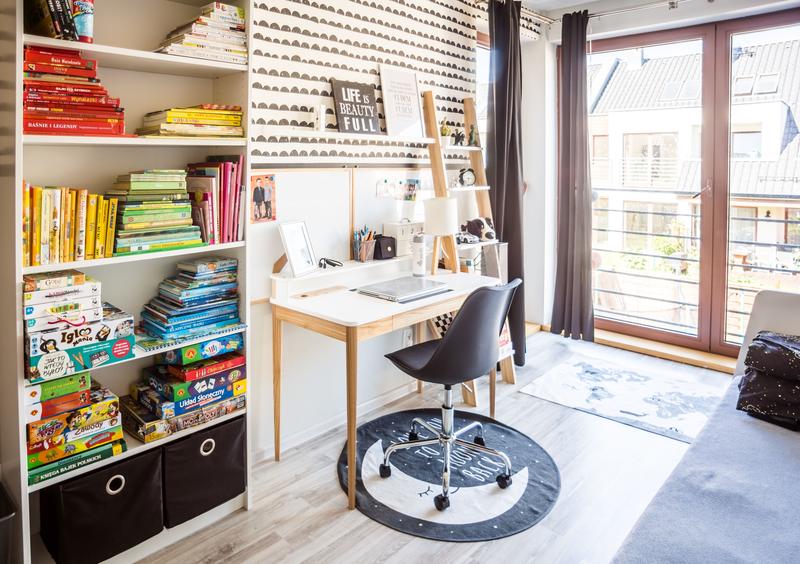 Aranżacja kącika do nauki