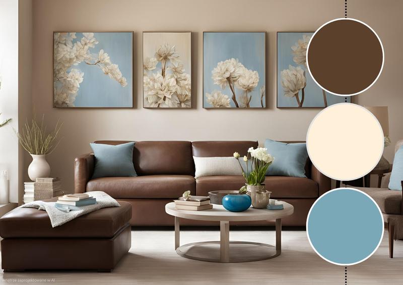 Harmonijne połączenia kolorów