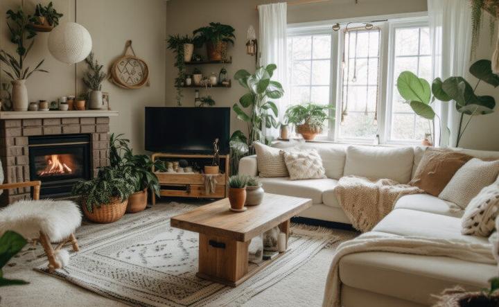 Przytulna atmosfera wnętrza