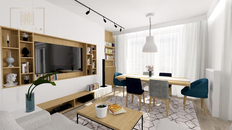 Stylowe akcenty w salonie