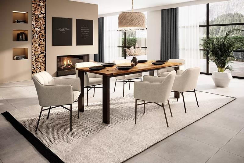 Jak wybrać idealnie dopasowane krzesła do szklanego stołu? poradnik dla każdego wnętrzarskiego pasjonata