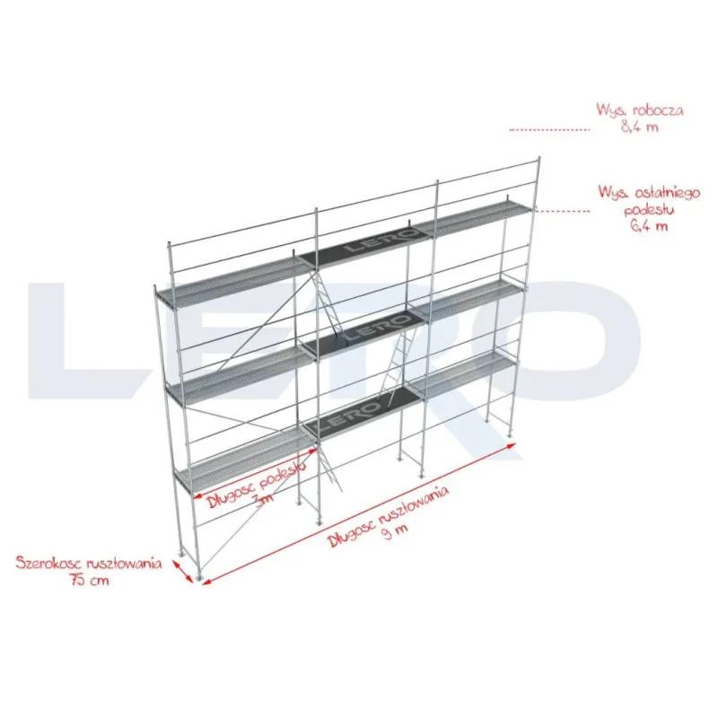 Montaż rusztowania do ocieplenia