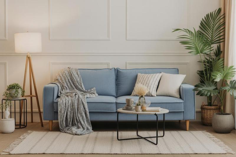 Harmonijna aranżacja salonu