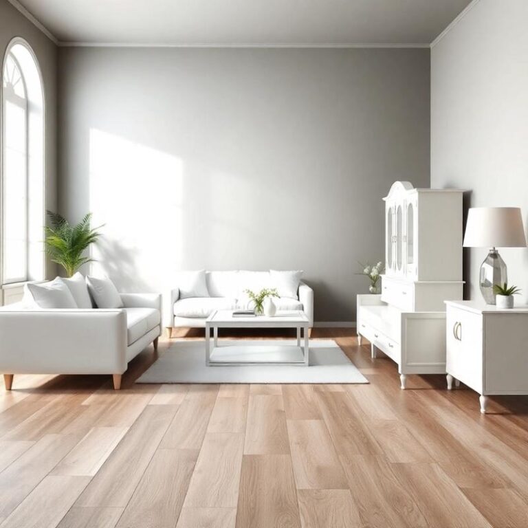 Jakie panele wybrać do białych mebli, aby stworzyć przytulne wnętrze?