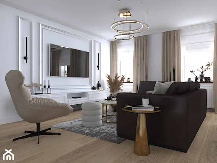 Kolory i materiały do salonu klasycznego