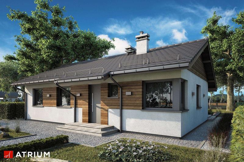 Nowoczesny design domu parterowego