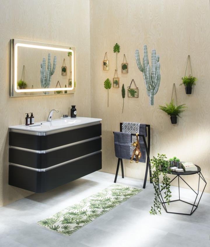 Rośliny w łazience