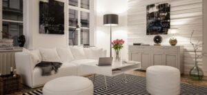 Ożyw swoje wnętrze: najlepsze dekoracje do szarego salonu