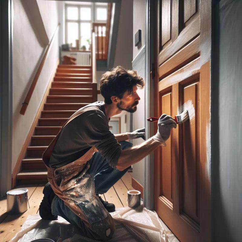 Koszty malowania drzwi